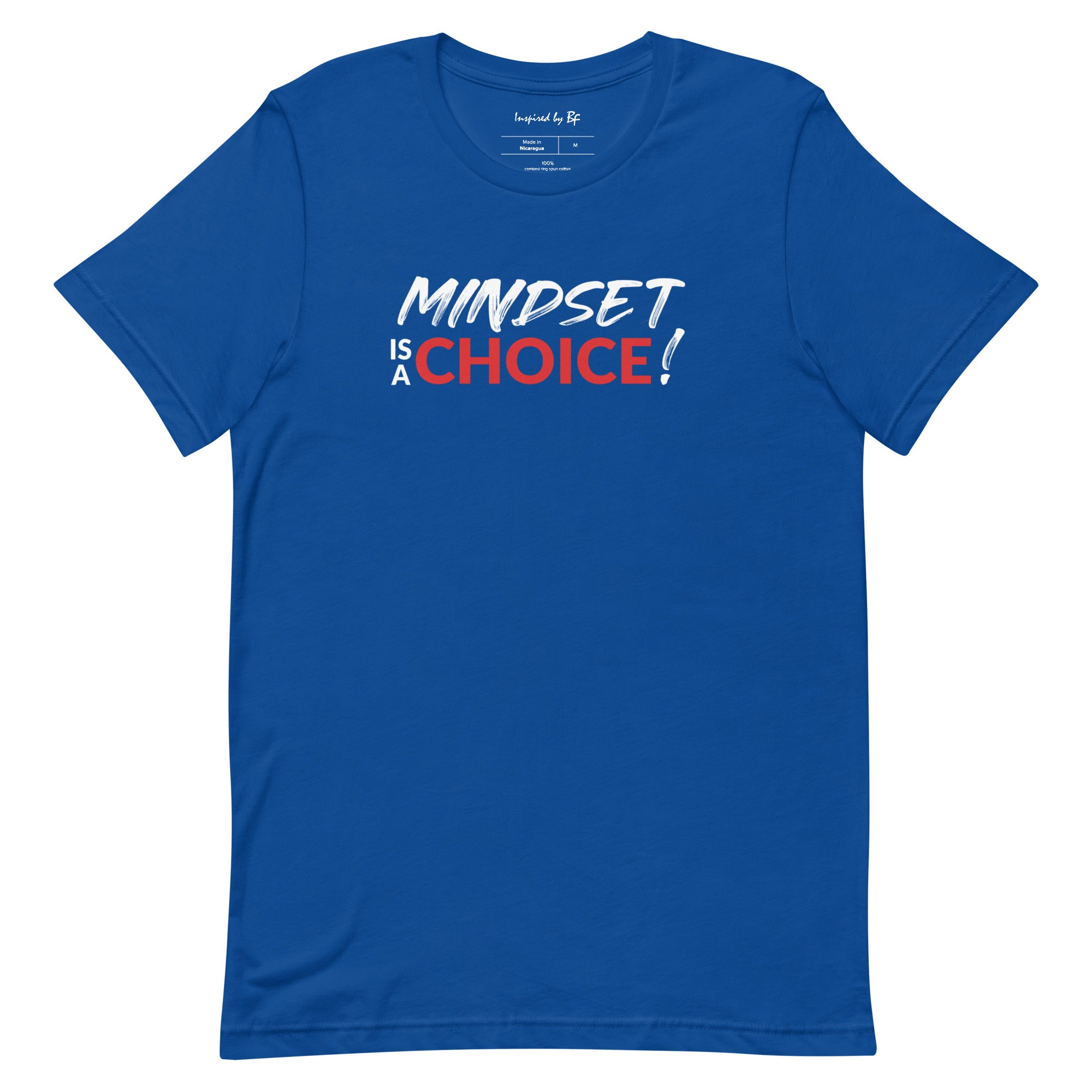 Mindset Is A Choice | Short-Sleeve Unisex T-Shirt
