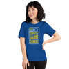 Your Struggle is Your Signal For Change | Short-Sleeve Unisex T-Shirt | Black & Yellow