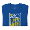 Your Struggle is Your Signal For Change | Short-Sleeve Unisex T-Shirt | Black & Yellow