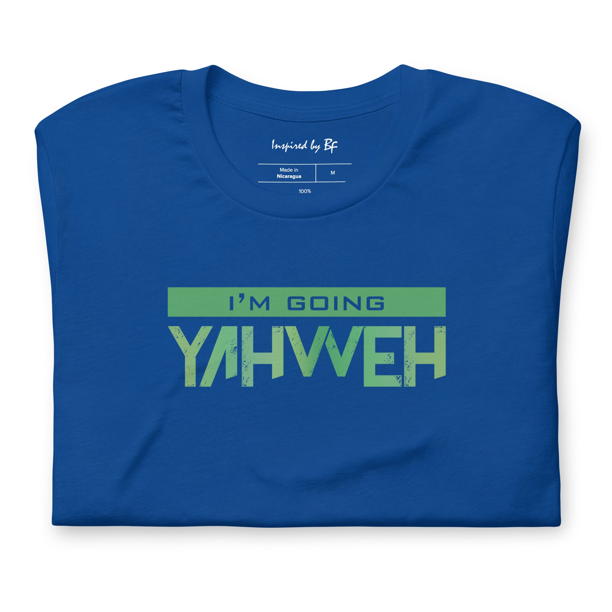 I'm Going Yahweh | Short-Sleeve Unisex T-Shirt | Emerald