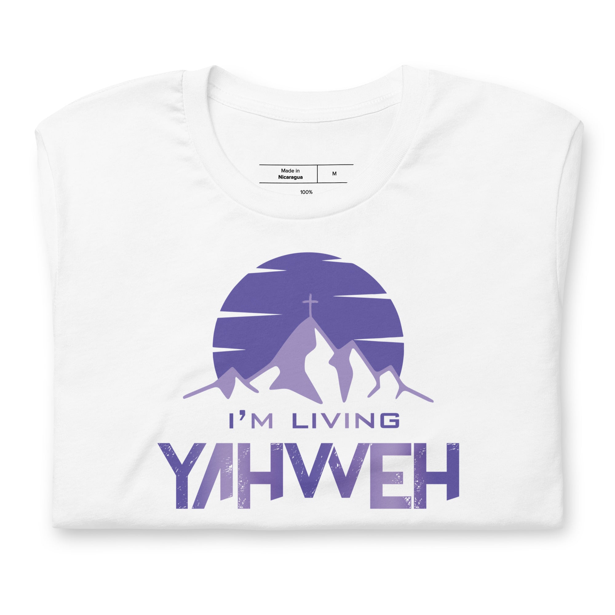 I'm Living Yahweh | Short-Sleeve Unisex T-Shirt | Amethyst