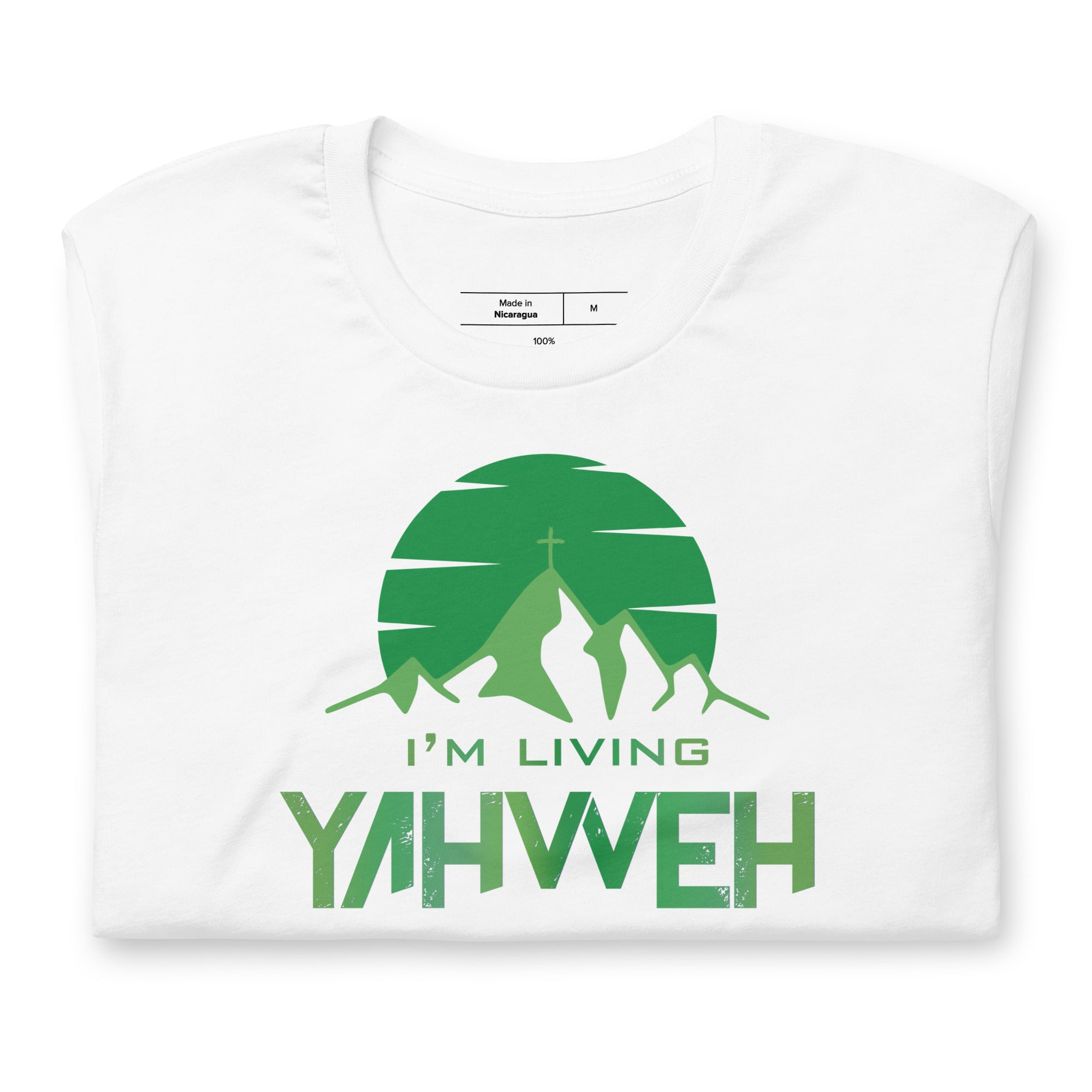 I'm Living Yahweh | Short-Sleeve Unisex T-Shirt | Emerald