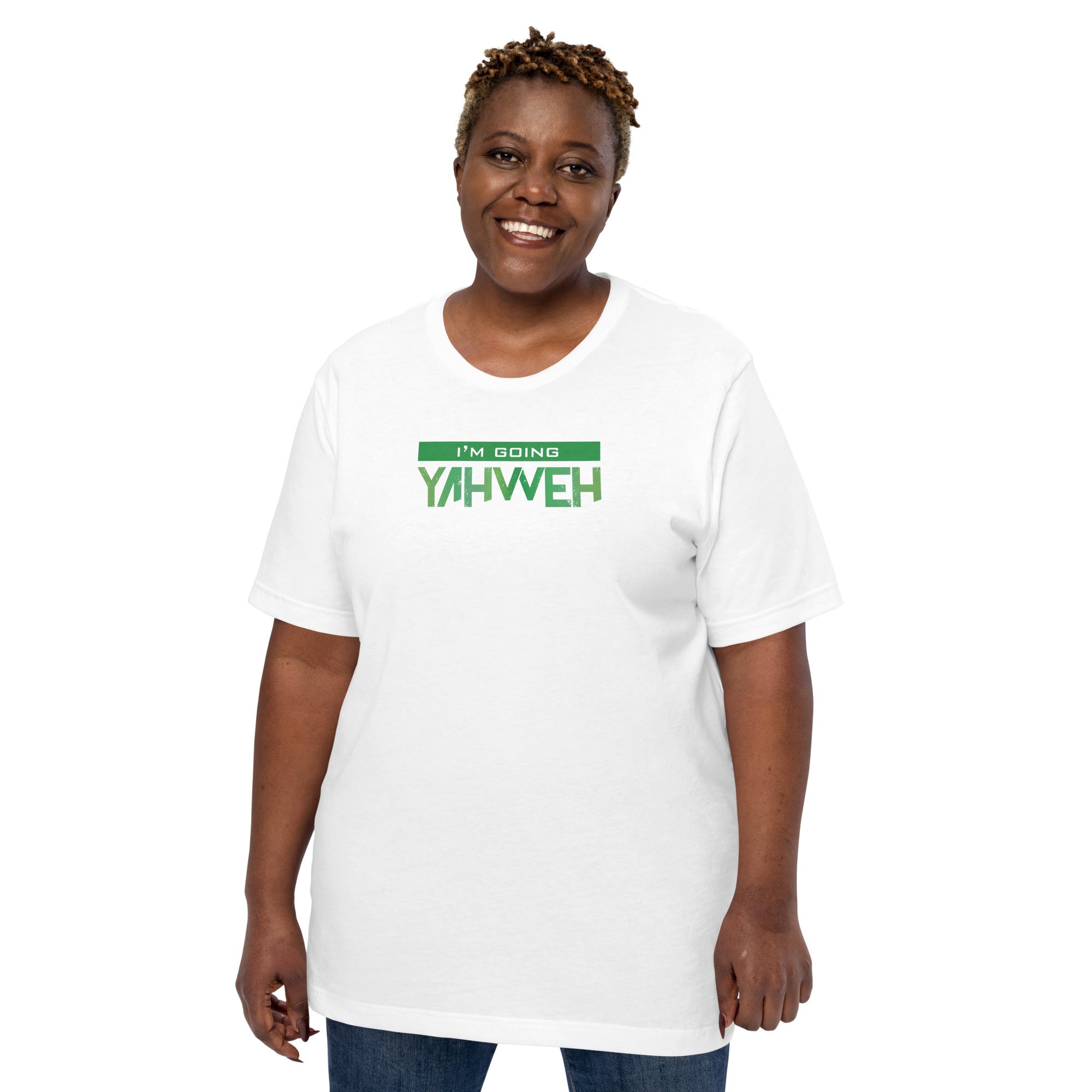 I'm Going Yahweh | Short-Sleeve Unisex T-Shirt | Emerald
