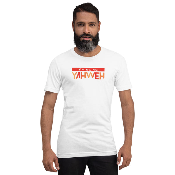 I'm Living Yahweh | Short-Sleeve Unisex T-Shirt | Ruby