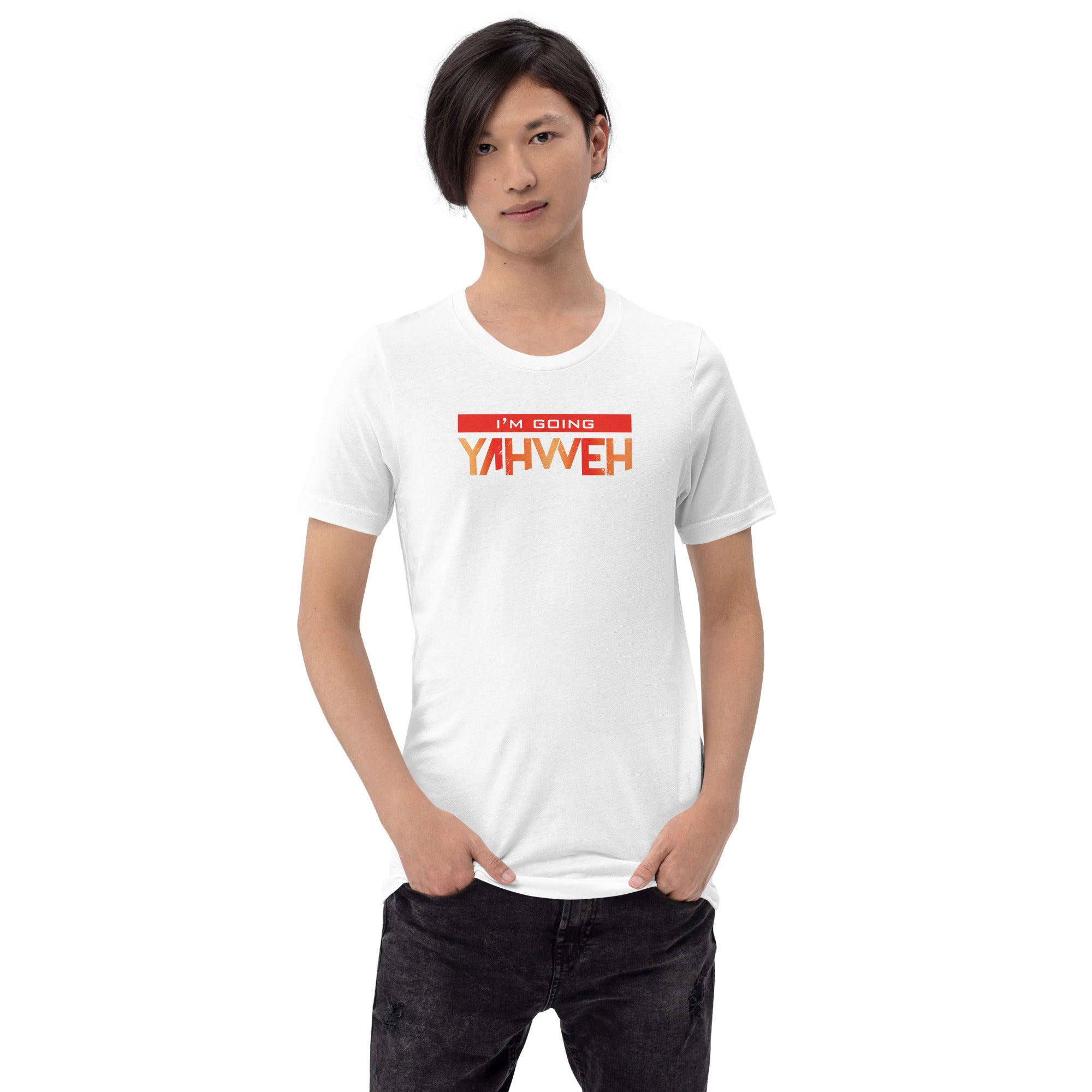 I'm Living Yahweh | Short-Sleeve Unisex T-Shirt | Ruby