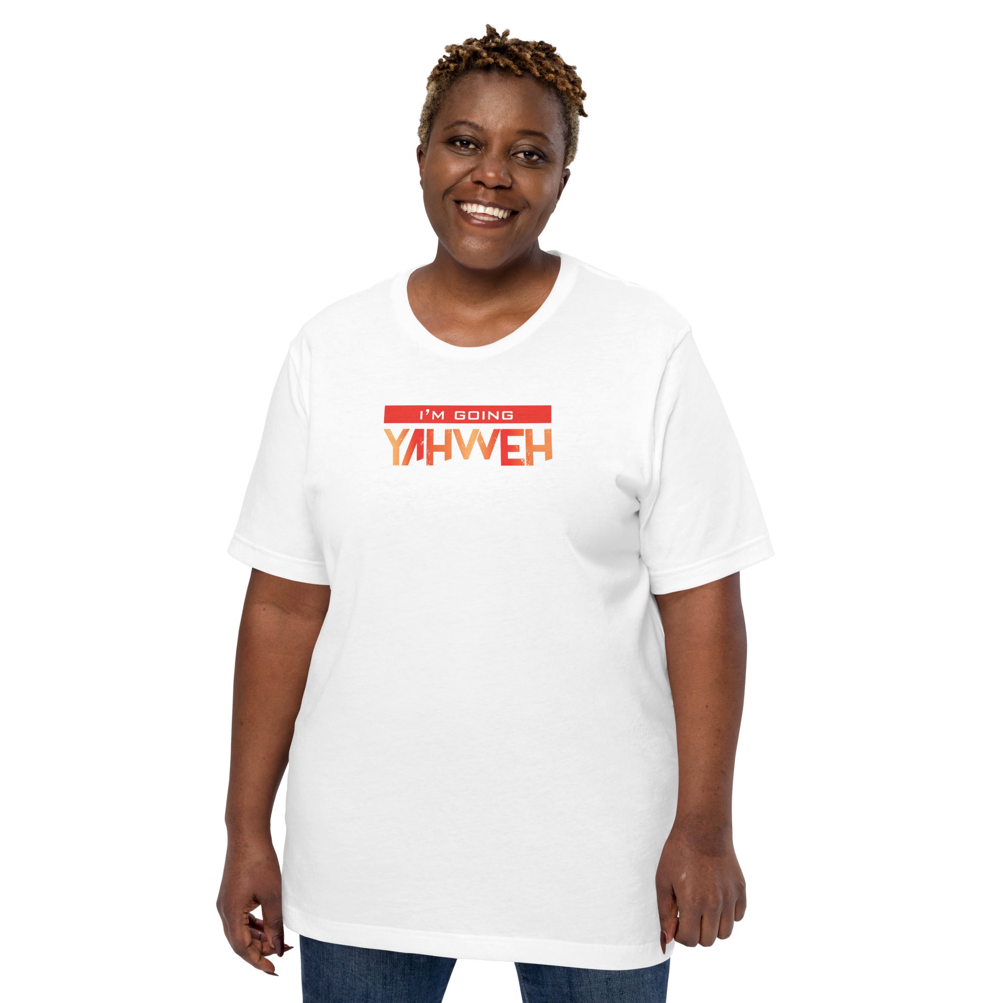 I'm Living Yahweh | Short-Sleeve Unisex T-Shirt | Ruby