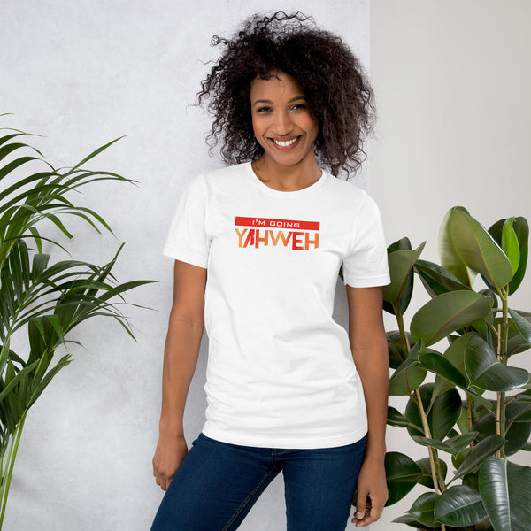 I'm Living Yahweh | Short-Sleeve Unisex T-Shirt | Ruby