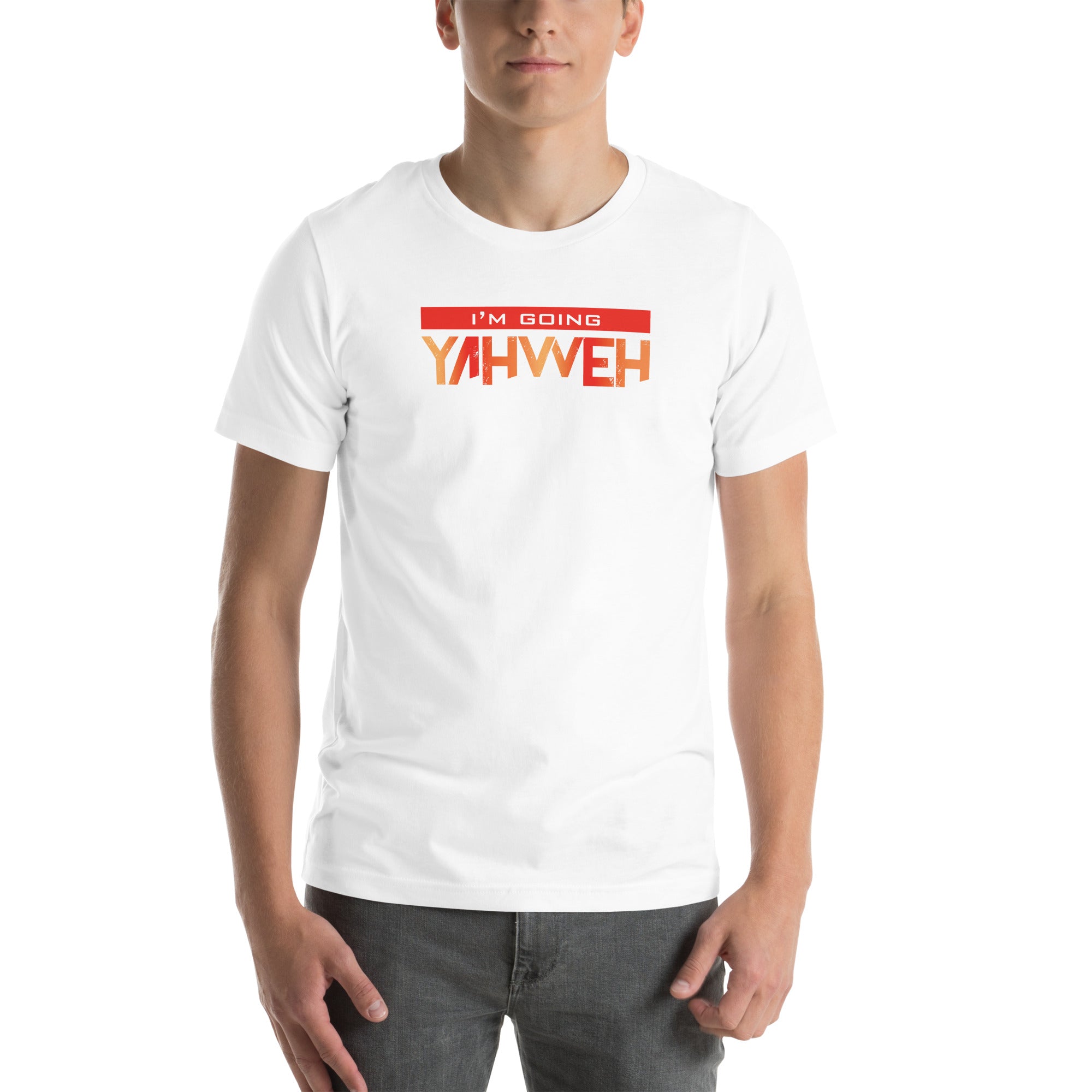 I'm Living Yahweh | Short-Sleeve Unisex T-Shirt | Ruby