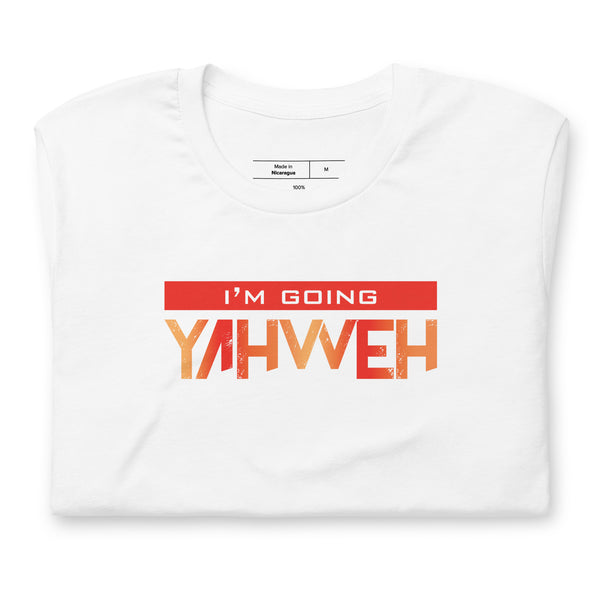 I'm Living Yahweh | Short-Sleeve Unisex T-Shirt | Ruby