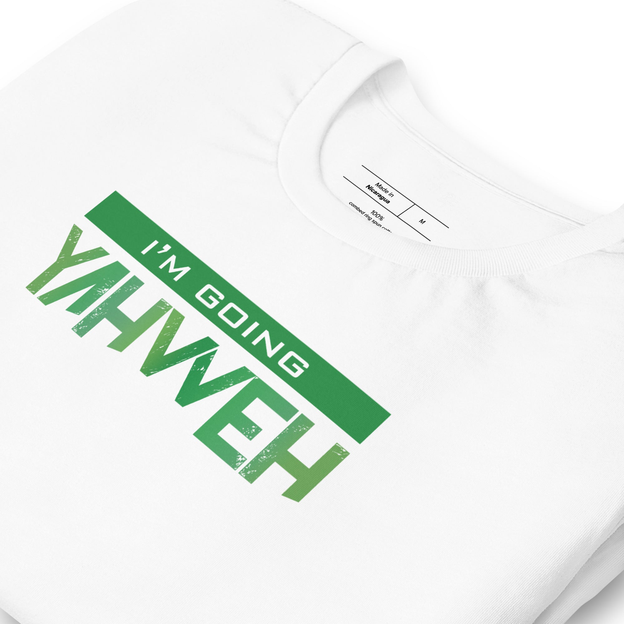 I'm Going Yahweh | Short-Sleeve Unisex T-Shirt | Emerald