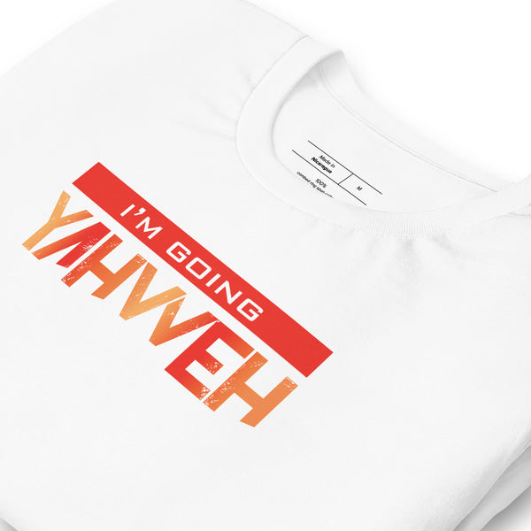 I'm Living Yahweh | Short-Sleeve Unisex T-Shirt | Ruby