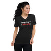 Mindset Is A Choice | Unisex Short Sleeve V-Neck T-Shirt