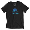 I'm Living Yahweh | Unisex Short Sleeve V-Neck T-Shirt | Sapphire