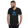 I'm Living Yahweh | Unisex Short Sleeve V-Neck T-Shirt | Sapphire