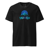 I'm Living Yahweh | Unisex Short Sleeve V-Neck T-Shirt | Sapphire