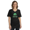 I'm Living Yahweh | Unisex Short Sleeve V-Neck T-Shirt | Emerald