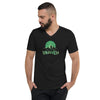 I'm Living Yahweh | Unisex Short Sleeve V-Neck T-Shirt | Emerald