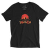 I'm Living Yahweh | Unisex Short Sleeve V-Neck T-Shirt | Ruby