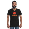 I'm Living Yahweh | Unisex Short Sleeve V-Neck T-Shirt | Ruby