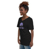 I'm Living Yahweh | Unisex Short Sleeve V-Neck T-Shirt | Amethyst