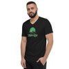 I'm Living Yahweh | Unisex Short Sleeve V-Neck T-Shirt | Emerald