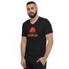 I'm Living Yahweh | Unisex Short Sleeve V-Neck T-Shirt | Ruby