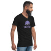 I'm Living Yahweh | Unisex Short Sleeve V-Neck T-Shirt | Amethyst