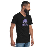 I'm Living Yahweh | Unisex Short Sleeve V-Neck T-Shirt | Amethyst