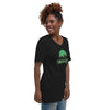I'm Living Yahweh | Unisex Short Sleeve V-Neck T-Shirt | Emerald