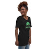 I'm Living Yahweh | Unisex Short Sleeve V-Neck T-Shirt | Emerald