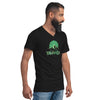 I'm Living Yahweh | Unisex Short Sleeve V-Neck T-Shirt | Emerald