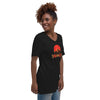 I'm Living Yahweh | Unisex Short Sleeve V-Neck T-Shirt | Ruby