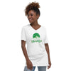 I'm Living Yahweh | Unisex Short Sleeve V-Neck T-Shirt | Emerald