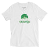 I'm Living Yahweh | Unisex Short Sleeve V-Neck T-Shirt | Emerald