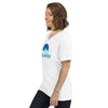 I'm Living Yahweh | Unisex Short Sleeve V-Neck T-Shirt | Sapphire