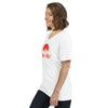 I'm Living Yahweh | Unisex Short Sleeve V-Neck T-Shirt | Ruby
