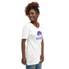 I'm Living Yahweh | Unisex Short Sleeve V-Neck T-Shirt | Amethyst