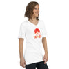 I'm Living Yahweh | Unisex Short Sleeve V-Neck T-Shirt | Ruby
