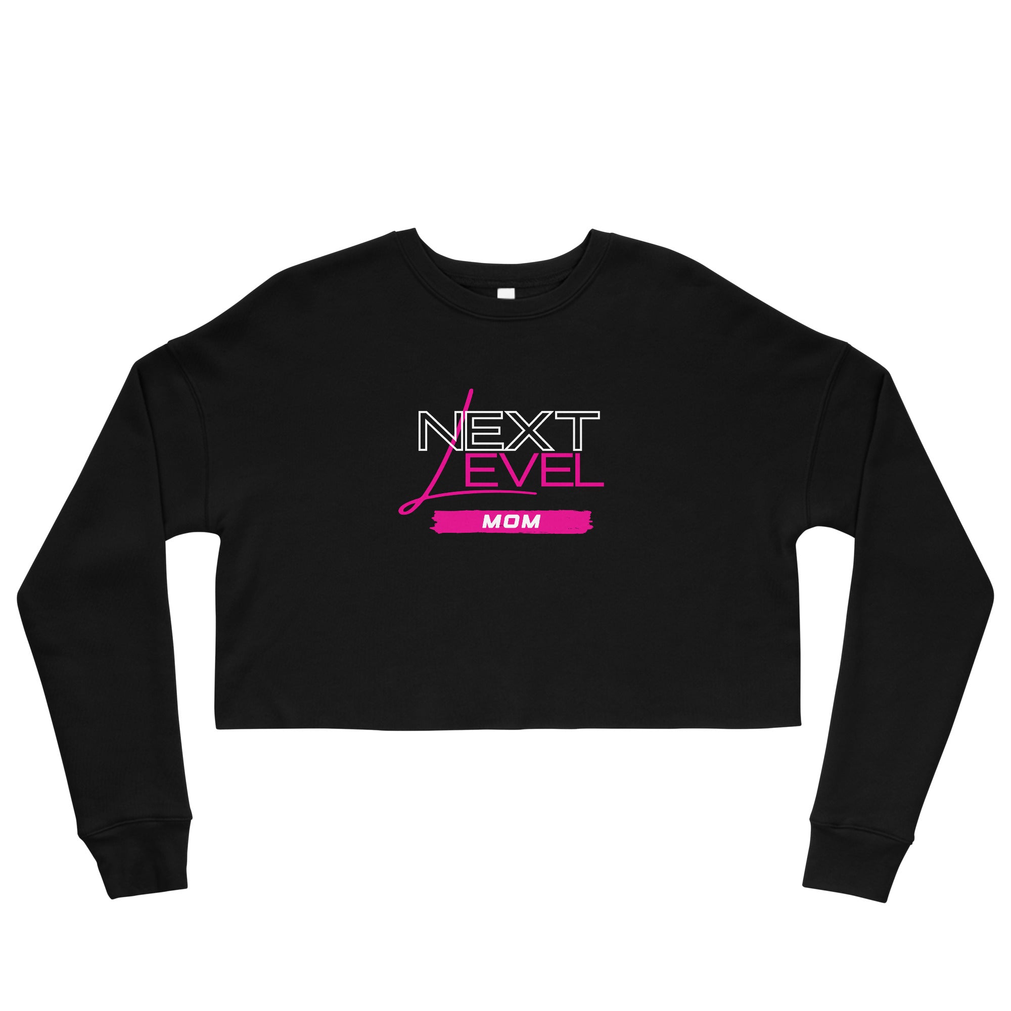 Next Level | Mom | Crop Sweatshirt