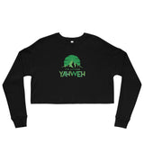 I'm Living Yahweh | Crop Sweatshirt | Emerald