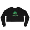 I'm Living Yahweh | Crop Sweatshirt | Emerald