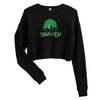 I'm Living Yahweh | Crop Sweatshirt | Emerald