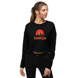 I'm Living Yahweh | Crop Sweatshirt | Ruby