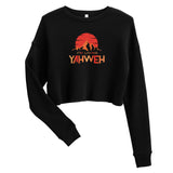 I'm Living Yahweh | Crop Sweatshirt | Ruby