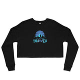 I'm Living Yahweh | Crop Sweatshirt | Sapphire