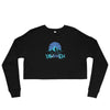 I'm Living Yahweh | Crop Sweatshirt | Sapphire