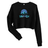 I'm Living Yahweh | Crop Sweatshirt | Sapphire