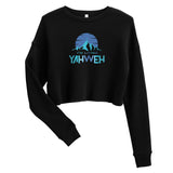 I'm Living Yahweh | Crop Sweatshirt | Sapphire