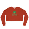 I'm Living Yahweh | Crop Sweatshirt | Emerald