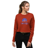 I'm Living Yahweh | Crop Sweatshirt | Amethyst